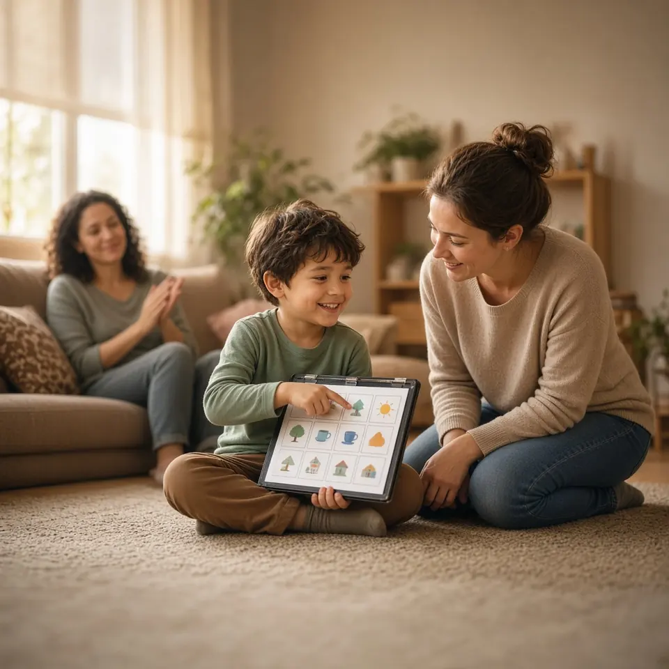 How ABA Therapy Teaches AAC to Nonverbal Children with Autism